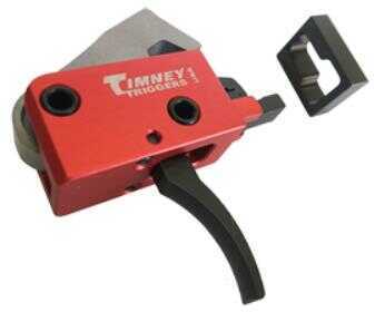 Timney Trigger SIG Sauer MPX Drop In Replacement Two-Stage Curved Shoe Aluminum Housing Red