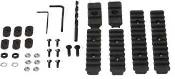 AR-15 Tapco Inc. Ultimate Accessory Rail Set Black 2- 2" Rails 4" 6" All With Hardware For mou