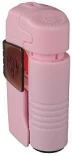 Ruger® (Tornado Personal Defense) Ultra Pepper Spray 11gm Alarm Stobe Light Belt Clip Pink RHBP01