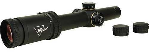 Trijicon Credo HX 1-6x24mm First Focal Plane Riflescope with Red MOA Segmented Circle 30mm Tube Satin Black Low Capped A