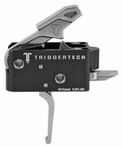 TriggerTech AR0Tbs33NNF Competitive Primary With Bolt Release AR-Platform Two Stage Flat 3.50 Lbs