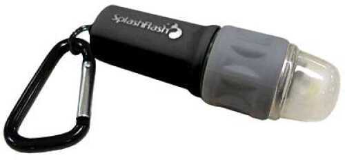 UST - Ultimate Survival Technologies SplashFlash Flashlight LED 25 Lumens Carabiner Keychain Black 20-17001-01