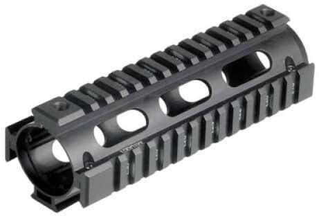 Leapers Inc. - UTG Model 4/15 Rail Black Carbine Length Quad AR Rifles MTU001