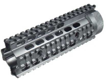 Leapers Inc. - UTG Model 4/15 Quad Rail Fits AR Rifles Carbine Length Free Float Black MTU005