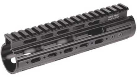 Leapers Inc. - UTG Rail System 7" Carbine Length Super Slim Free Floating Handguard Single Extended Top Black Finis