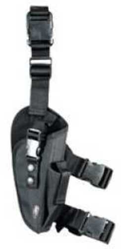 Leapers Inc. - UTG Elite Tactical Leg Holster Fits Most Large Autos Right Hand Black PVC-H168ET