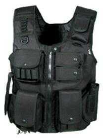 Leapers Inc. - UTG Law Enforcement Tactical Swat Vest Black PVC-V548BL