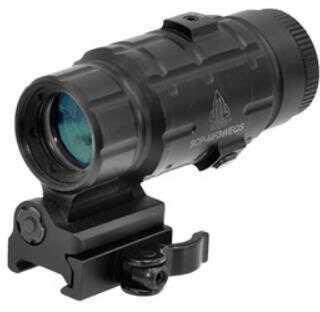 Leapers Inc. - UTG SWATFORCE Magnifier Series 25mm 3X with Innovative Flip-to-side Quick Detach Mount Bla