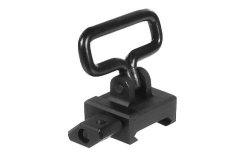 Leapers Inc. - UTG Sling Swivel 1.25" Detachable with Picatinny Mounting Base Black TL-SWMTP01