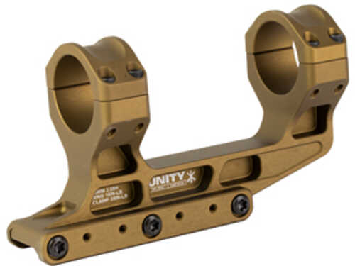Unity Tactical Fast Lpvo Mount 2.05" Optical Height Compatible With 30mm Tube Size Anodized Finish Flat Dark Earth Fst-s