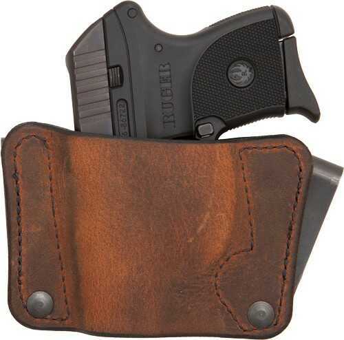 Versacarry Orion IWB/OWB Holster Fits Most Single Stack and Sub-Compact Semi-Automatic Pistols Distressed Brown Color Wa