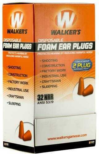 WALKERS 200 PAIR EAR PLUG BOX DISP.