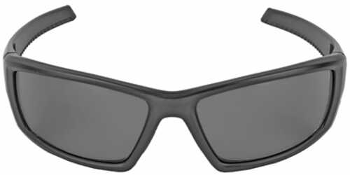 Walker's Ballistic Eyeware IKON Vector Smoke Gray Lens Matte Black Full Frame Glasses