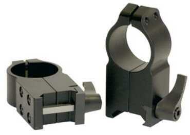 Warne Scope Mounts Tactical Ring Fits AR-15 1" Ultra High Matte Finish A430M