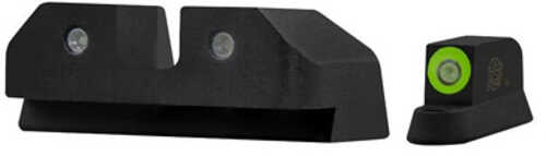 XS Sights R3D Night Green Front Dot Fits CZ P10 CZ-R016S-6G
