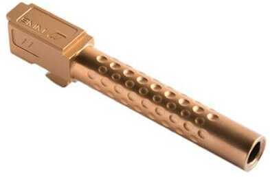 ZEV BBL17DBRZ Match Grade Compatible with for Glock 17 Gen1-4 4.49" 416R Stainless Steel Bronze