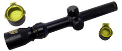 Vector Optics Fast Rifle Scope 1.5-5X20 Mono Tube Matte With Duplex Reticle