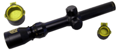 Duplex Reticle Magnum Proof Can Be Used On Any Rifle Or Shotgun. Eye Relief Over 4 Inches Variable Power 1.5-5 1 Inch Tube 1/4 MOA Click Finger Adjustment For Windage And Elevation. 1 Inch Weaver Styl...