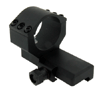 Made From Strong Light Weight Aluminum 30mm Ring Quick Detachable For Mounting Red Dot Sights For Use On Weaver Style Bases Six Screw Mount Matte Black Finis...