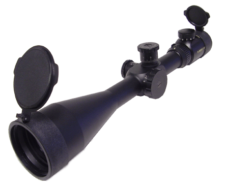 Vector Optics Ultra Low Light Rifle Scope 6-24X60mm 30mm Tube Side Focus With Sun Shade And Mil Dot illuminated Reticle