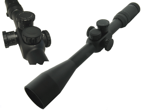 Extreme Tactical RIFLESCOPES 6-25X56mm 30mm Mono Tube Matte With First Focal Plane Mil Dot illuminated Reticle