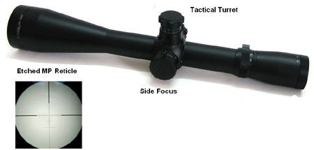 Vector Optics Raptor 4-14X50 Tacticle Riflescope