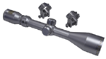 Duplex Reticle Magnum Proof Can Be Used On Any Rifle Or Shotgun. Eye Relief Over 4 Inches Variable Power 3-9 1 Inch Tube 1/4 MOA Click Finger Adjustment For Windage And Elevation. 1 Inch Matte Silver ...