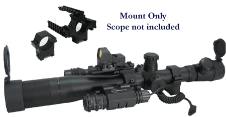 Vector Optics Tactical 3D Riflescope Weaver Mount