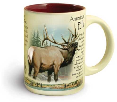 American Expedition Wildlife Ceramic Mug 16 Oz - Elk