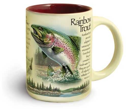 American Expedition Wildlife Ceramic Mug 16 Oz - Rainbow Trout
