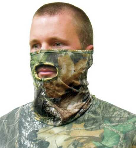 Primos Face Mask Stretch-Fit 1/2 New Breakup Camo