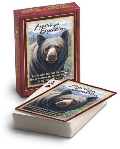 American Expedition Playing Cards - Black Bear