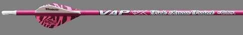 Victory Archery 6Pk VForce V3 400 Pink Arrow VFV3Pl-400FB-6