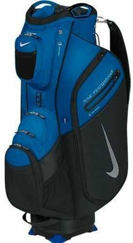 Nike Performance Cart II Golf Bag - Military Blue/Silver/Blk