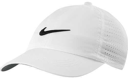Nike Youth Perforated Cap - White/Black