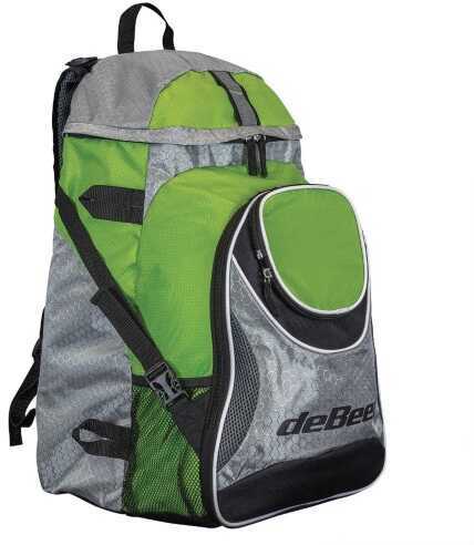 deBeer Lacrosse Gear Pack Back Lime Green