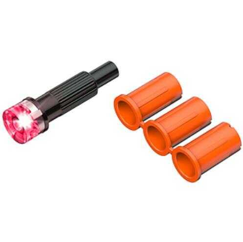 Clean Shot Nock Out Crossbow Lighted Flat Back Pack Of 3 Red