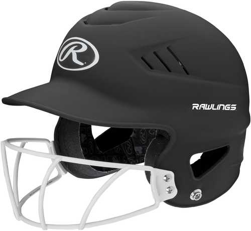 Rawlings Coolflo Highlighter Softball Helmet Face Guard-Blk