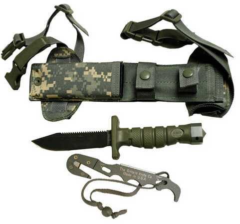 Ontario Knife ASEK Survival System FG/UC Md: 1410