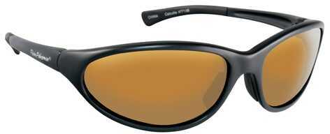 Fly Fish Calcutta Sunglasses Matte Black/Amber