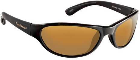 Fly Fish Key Largo Sunglasses Matte Black/Amber
