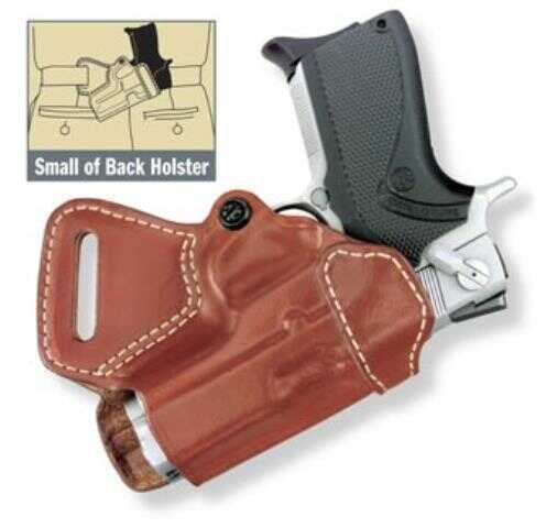 Gould & Goodrich Small of Back Holster- Chestnut Brown
