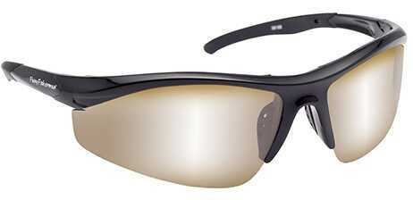 Fly Fish Sunglasses Spector Black Frame Ambr/Slv Mirror 7704BA