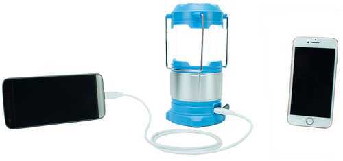 Osage River LED Lantern with USB Power Bank - Blue