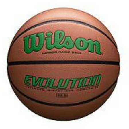 Wilson Evolution Intermediate Size Game Basketball-Green