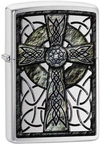 Zippo Celtic Cross Design Lighter