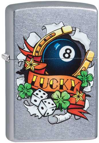 Zippo Luck Tattoo Lighter