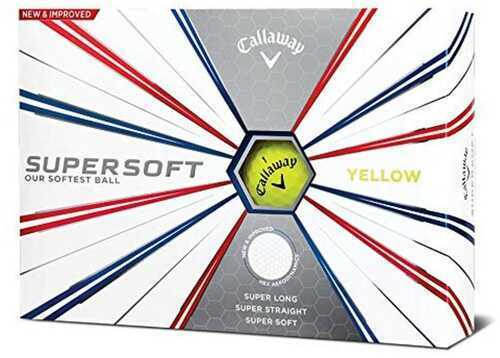 Callaway Golf 2019 Supersoft Balls - Yellow Dozen