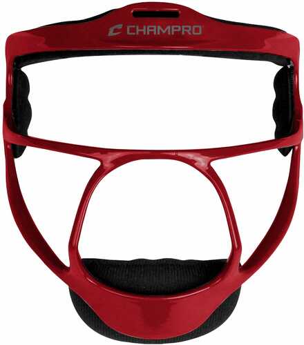 Champro Rampage Softball Fielders Facemask Scarlet