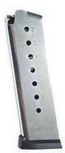 Mecgar Colt Government 1911 Magazine With Plastic Floorplate .45 Cal. - 8 Rounds - 17-7Ph Aircraft Grade Stainless stee